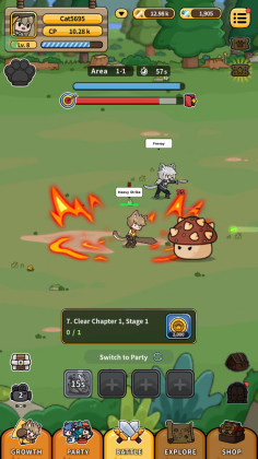 èè˵°(Cat Legends - Idle RPG)ͼ1