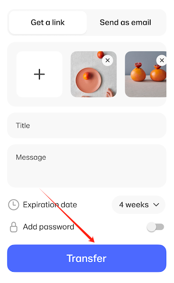 WeTransfer app3.2.9׿ͼ1