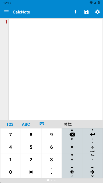 CalcNote������߼���