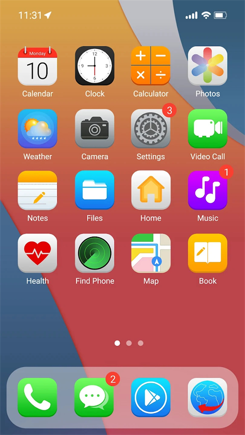 ƻ��ģ�����ֻ���(HiPhone Launcher)1.0.3.2�ٷ����ͼ3
