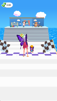 女孩向前跑手游截图0