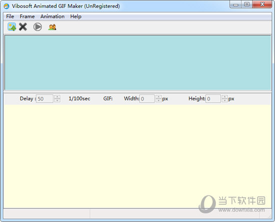Advanced GIF Animator GIF动画制作器 软件界面操作教程