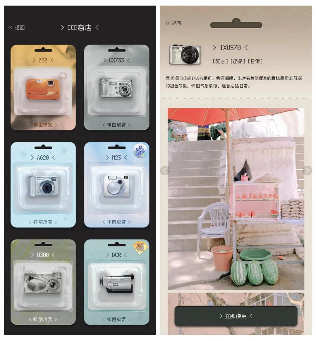 Pro复古CCD相机照片恢复操作步骤示意图
