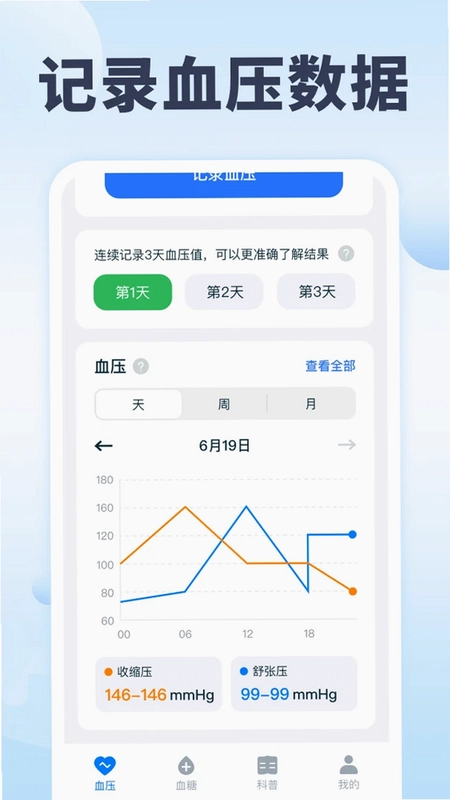 血压血糖追踪预览图