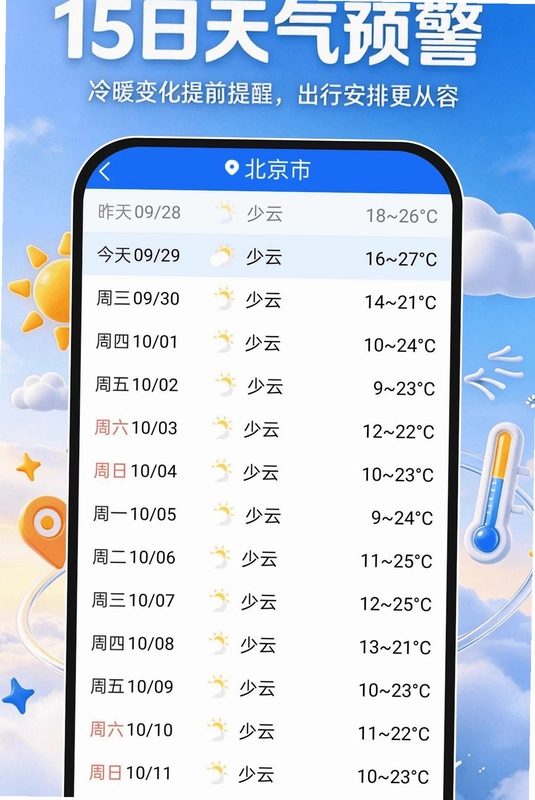 15日天气准时报app预览图