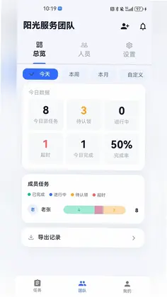 团队任务预览图