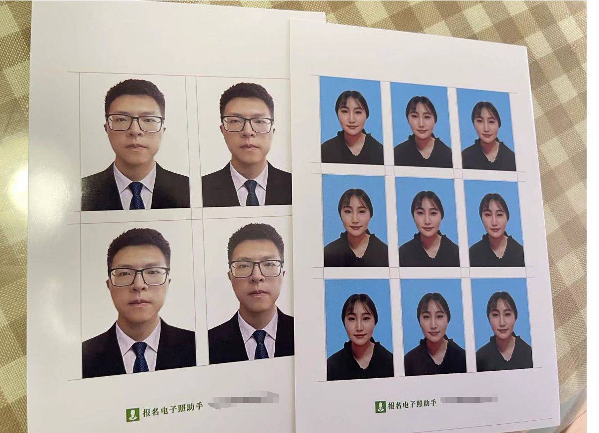 雪梨证件照电子版与纸质版分类存放整理实拍图