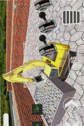 挖掘机驾驶模拟3D预览图