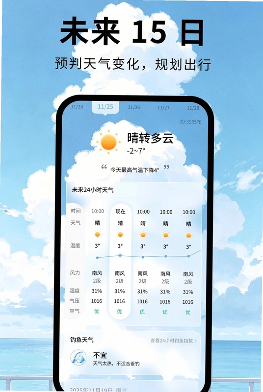 彩虹天气预览图