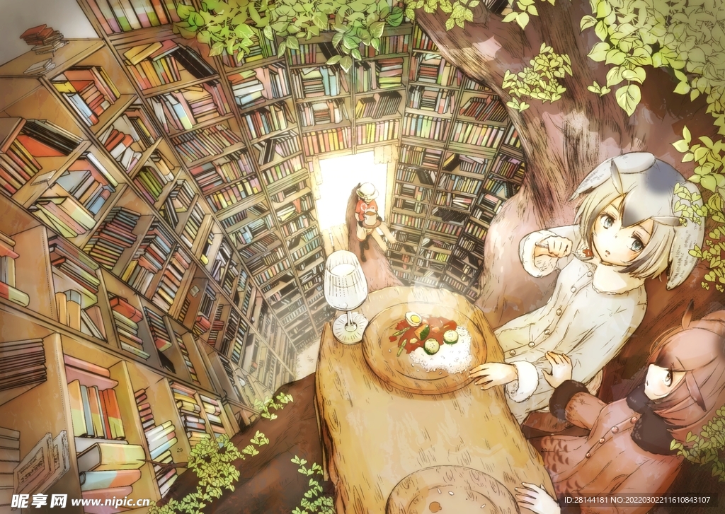 漫画大全用户阅读场景配图