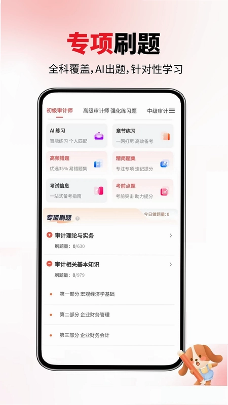 审计师题库网预览图