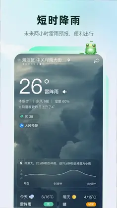 呱呱天气预览图