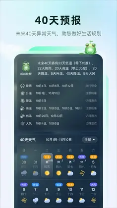 呱呱天气预览图