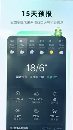 呱呱天气预览图