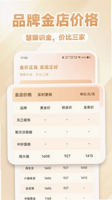 金价黄金价格查询预览图