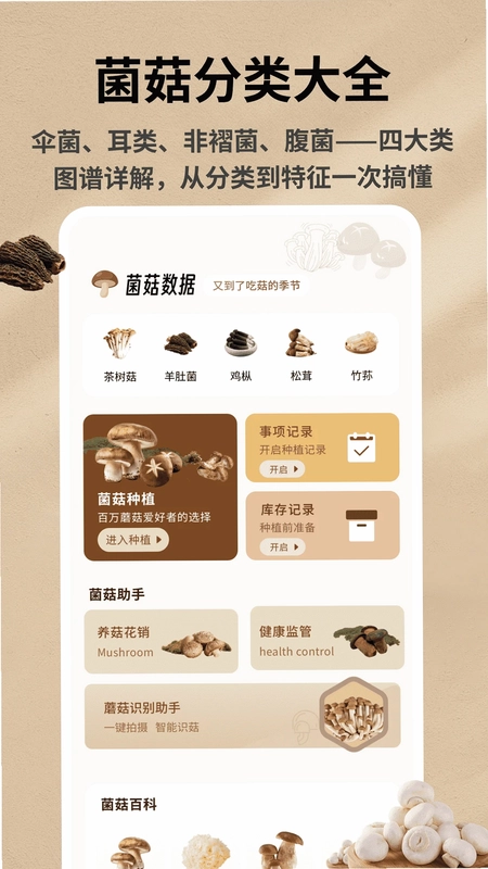野生菌数据库预览图