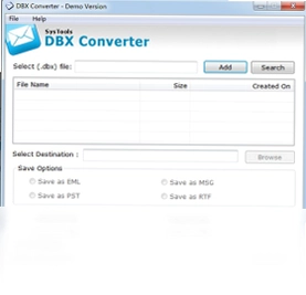 SysTools DBX Converter (DBX转换器)预览图