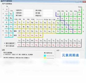 元素周期表软件预览图