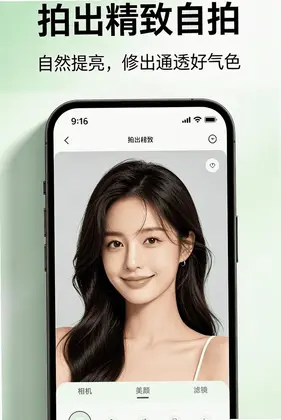 美颜拍照修图相机预览图