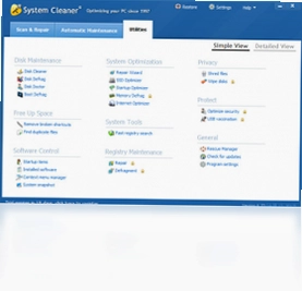 System Cleaner软件预览图