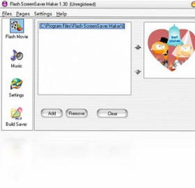 Flash ScreenSaver Maker(Flash������������)Ԥ��ͼ
