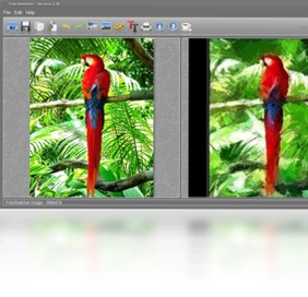 FotoSketcher软件预览图