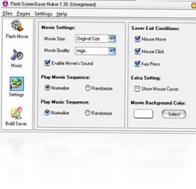 Flash ScreenSaver Maker(Flash屏保制作工具)预览图