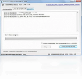 HDD Low Level Tool (硬盘低级格式化工具)预览图