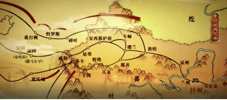 我的盛唐时代跑商路线推荐图