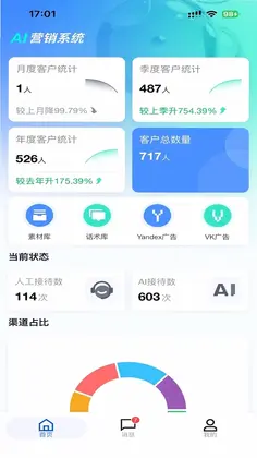 AI营销系统预览图