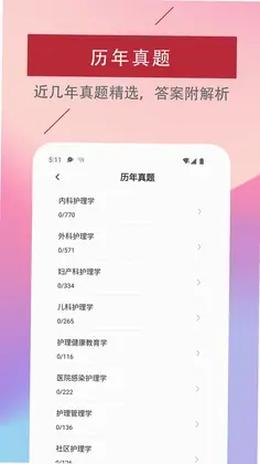 主管护师易题库预览图