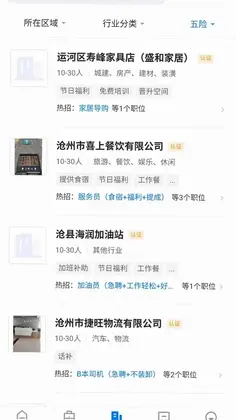 沧州人才通预览图