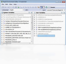 Rapid Environment Editor(快速环境变量编辑器)预览图