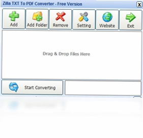 Zilla TXT To PDF Converter (TXTתPDFת����)Ԥ��ͼ