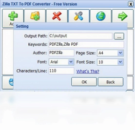 Zilla TXT To PDF Converter (TXTתPDFת����)Ԥ��ͼ