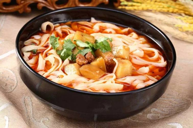 看大同刀削面美食推荐配图