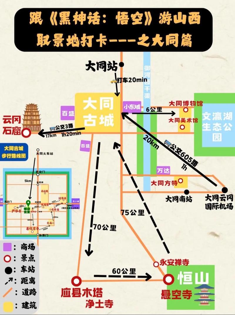 看大同自驾路线停车攻略配图