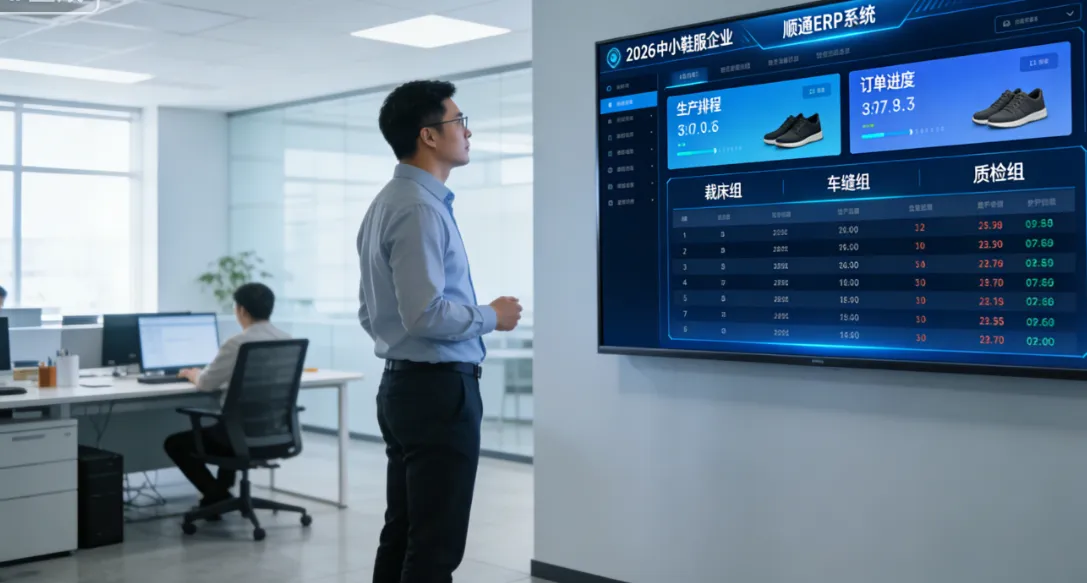 顺通鞋服ERP选型指南与功能对比