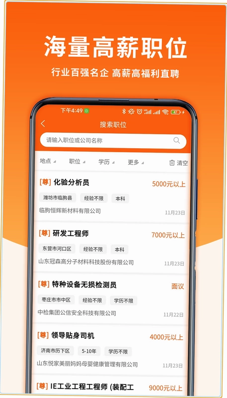 大众人才网预览图