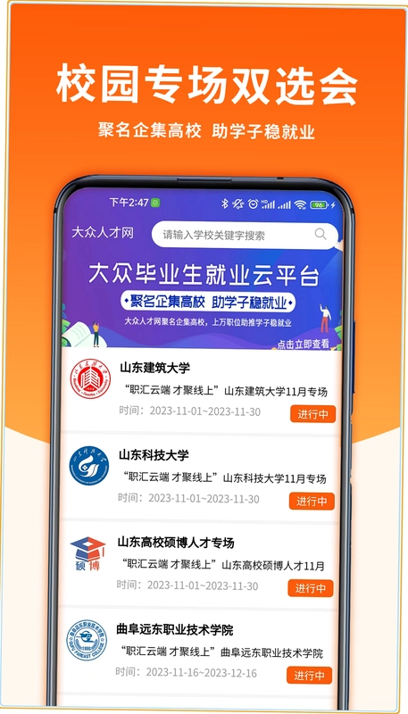 大众人才网预览图