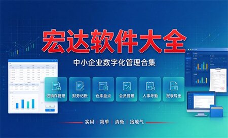 宏达软件有哪些-宏达管理软件哪个好用-宏达软件排行榜前十名
