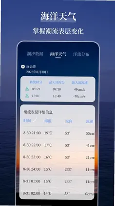 潮汐表软件预览图
