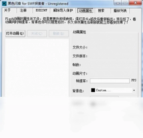 黑色闪客 for SWF探索者软件预览图