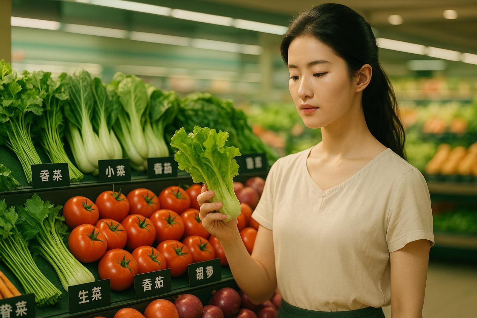 买菜易怎么挑新鲜蔬菜 评价实拍图查看方法