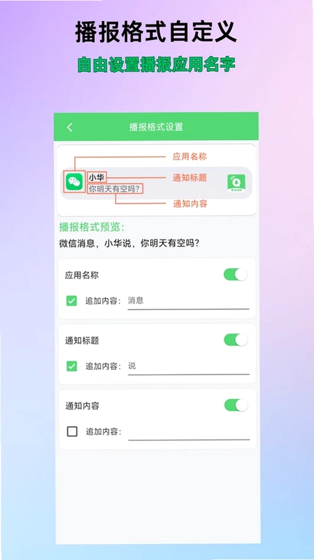 语音播报信息预览图