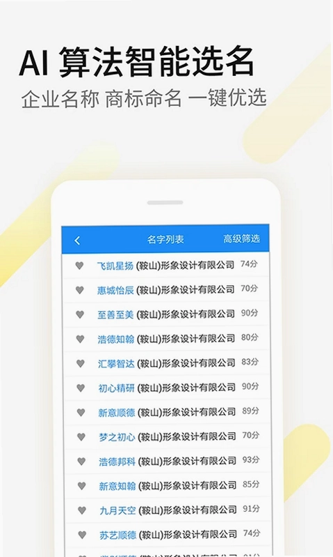 嘉铭公司起名取名预览图