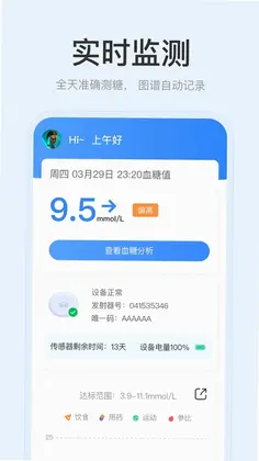 美奇血糖监测预览图