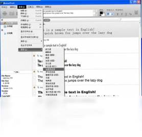 NexusFont (字体管理器)预览图