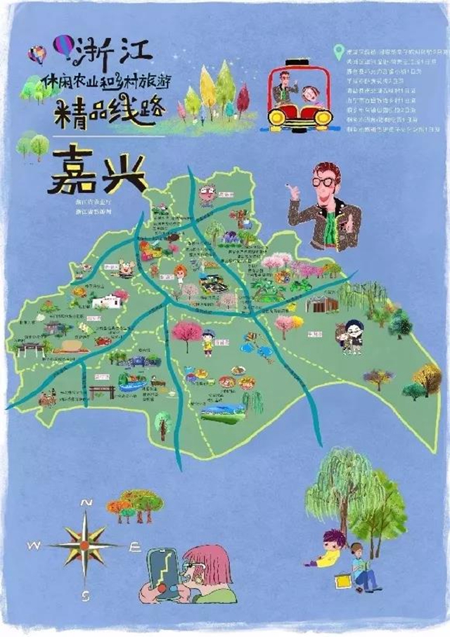 爱岐山一日游路线规划图