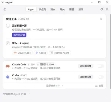 magpie官方正版(多模型统一网关工具)预览图
